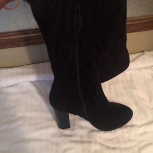 High knee thigh boots